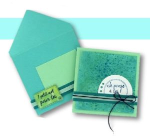 Izzy card blue