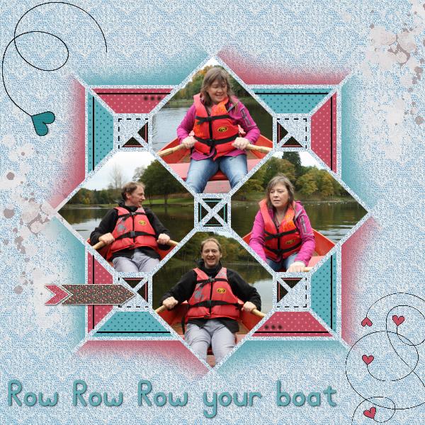 Lea France - Country patches 1 with chalking - boat