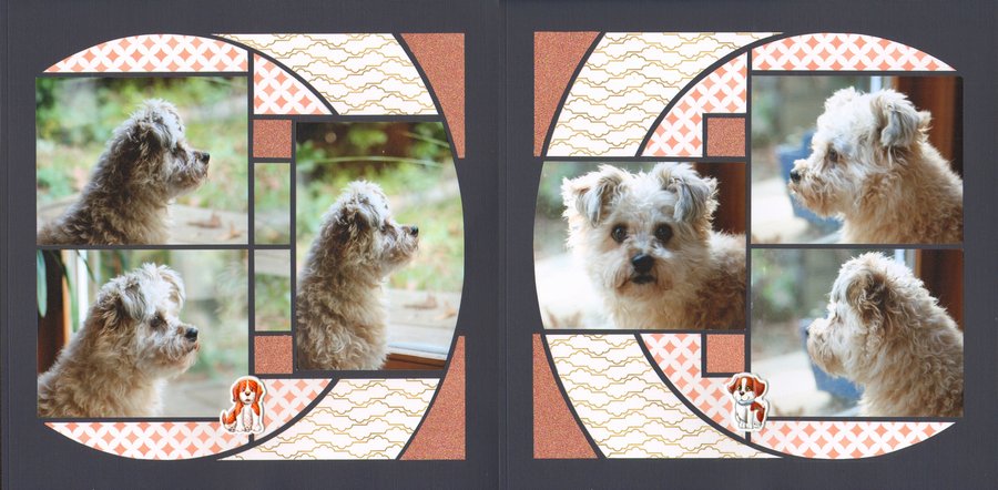 Half moon Loeki double spread