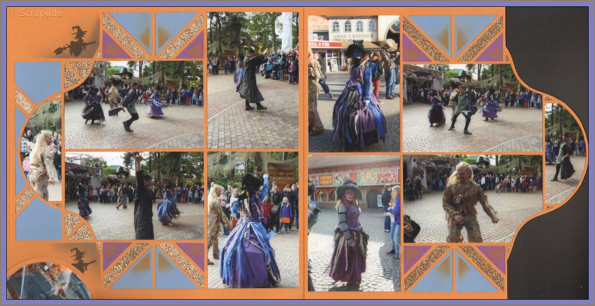 Lea France - Rings - halloween double page inside